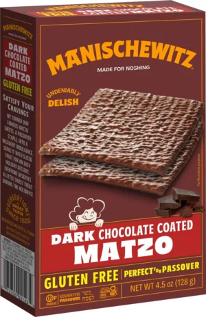 Gluten Free Dark Chocolate Coated Matzo (128g)