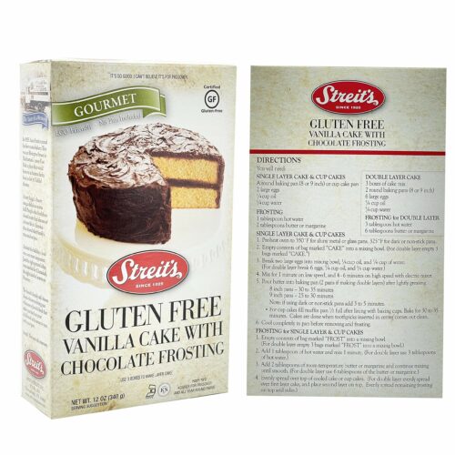 Vanilla Cake with Chocolate Frosting