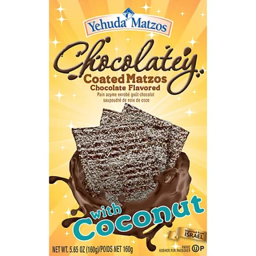 Chocolatey Coated Matzos (with coconut 160g)